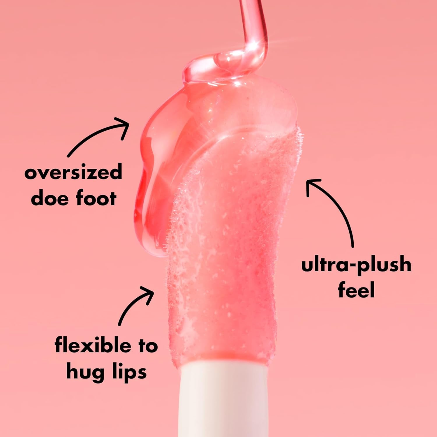 Glow Reviver Lip Oil, Nourishing Tinted Lip Oil for a High-Shine Finish, Infused with Jojoba Oil, Vegan & Cruelty-Free, Coral Fixation